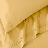 100% Egyptian Cotton 650 Thread Count Solid Pillowcase Set