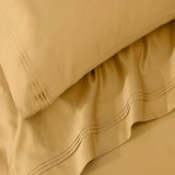 100% Egyptian Cotton 650 Thread Count Solid Pillowcase Set