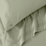 100% Egyptian Cotton 650 Thread Count Solid Pillowcase Set