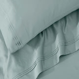 100% Egyptian Cotton 650 Thread Count Solid Pillowcase Set