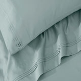 100% Egyptian Cotton 650 Thread Count Solid Pillowcase Set