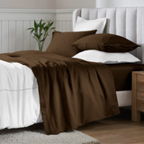 650 Thread Count Egyptian Cotton Bed Sheets - Sateen Weave