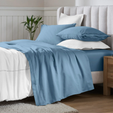 650 Thread Count Egyptian Cotton Bed Sheets - Sateen Weave