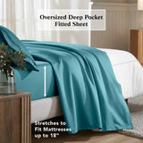 Egyptian Cotton Sateen Sheet Set 650 Thread Count