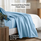650 Thread Count Egyptian Cotton Bed Sheets - Sateen Weave