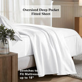 Egyptian Cotton Sateen Sheet Set 650 Thread Count