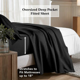 Egyptian Cotton Sateen Sheet Set 650 Thread Count