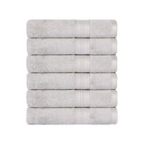Rayon from Bamboo Ultra-Plush Heavyweight 6 Piece Hand Towel Set