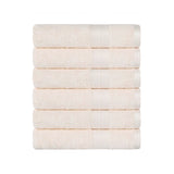 Rayon from Bamboo Ultra-Plush Heavyweight 6 Piece Hand Towel Set