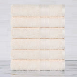 Rayon from Bamboo Ultra-Plush Heavyweight 6 Piece Hand Towel Set