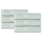 Eco-Friendly Ring-Spun Cotton 6-Piece Hand Towel Set