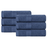 Eco-Friendly Ring-Spun Cotton 6-Piece Hand Towel Set