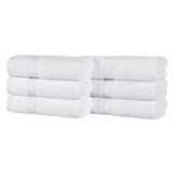 Oregon Organic Cotton Medium Weight Solid Hand Towel, Set of 6