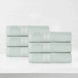 Eco-Friendly Ring-Spun Cotton 6-Piece Hand Towel Set