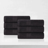 Eco-Friendly Ring-Spun Cotton 6-Piece Hand Towel Set