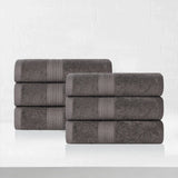 Eco-Friendly Ring-Spun Cotton 6-Piece Hand Towel Set