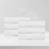 Eco-Friendly Ring-Spun Cotton 6-Piece Hand Towel Set