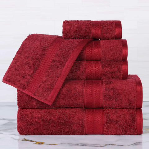 Rayon from Bamboo Ultra-Plush Towel Set – 6-Piece Heavyweight