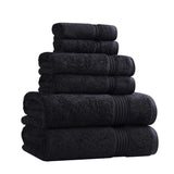 Heritage Egyptian Cotton Plush Heavyweight 6 Piece Towel Set