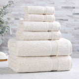 Heritage Egyptian Cotton Plush Heavyweight 6 Piece Towel Set