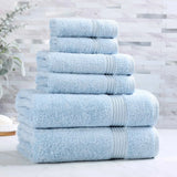 Heritage Egyptian Cotton Plush Heavyweight 6 Piece Towel Set