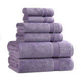 6-Piece Egyptian Cotton Plush Towel Set - Heritage