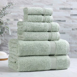Heritage Egyptian Cotton Plush Heavyweight 6 Piece Towel Set