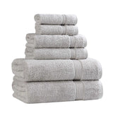 Heritage Egyptian Cotton Plush Heavyweight 6 Piece Towel Set