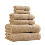 Heritage Egyptian Cotton Plush Heavyweight 6 Piece Towel Set