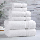 6-Piece Egyptian Cotton Plush Towel Set - Heritage