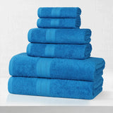 Eco-Friendly Ring-Spun Cotton 6-Piece Towel Set