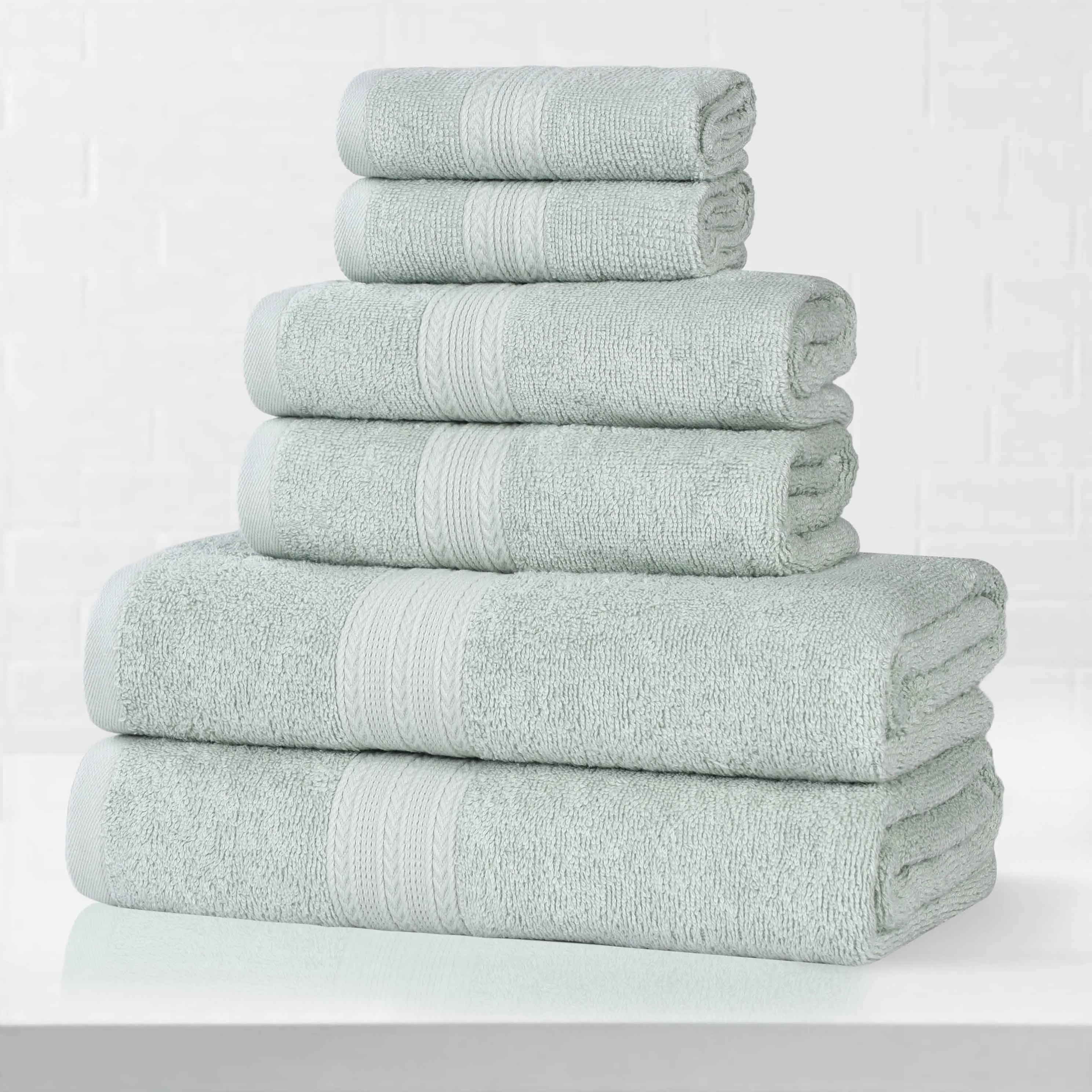 Eco-Friendly Ring Spun Cotton Towel Set Collection