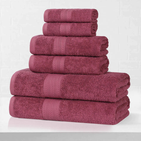 Eco-Friendly Ring Spun Cotton Towel Set Collection