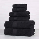 Oregon Organic Cotton Medium Weight Solid 6-Piece Towel Set