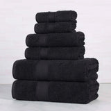 Oregon Organic Cotton Medium Weight Solid 6-Piece Towel Set