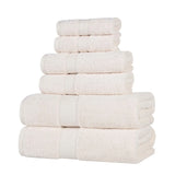 Oregon Organic Cotton Medium Weight Solid 6-Piece Towel Set