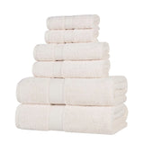 Oregon Organic Cotton Medium Weight Solid 6-Piece Towel Set