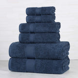Oregon Organic Cotton Medium Weight Solid 6-Piece Towel Set