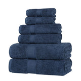 Oregon Organic Cotton Medium Weight Solid 6-Piece Towel Set