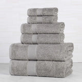 Oregon Organic Cotton Medium Weight Solid 6-Piece Towel Set