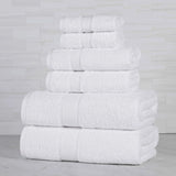 Oregon Organic Cotton Medium Weight Solid 6-Piece Towel Set
