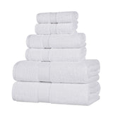 Oregon Organic Cotton Medium Weight Solid 6-Piece Towel Set