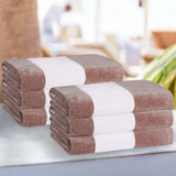 Cabana Stripe Oversized Cotton Beach Towel Sets