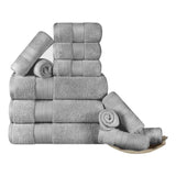 Superior Premium Turkish Cotton Assorted 12-Piece Towel Set