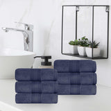 Superior Premium Turkish Cotton 6-Piece Hand Towel Set