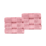 Superior Premium Turkish Cotton 6-Piece Hand Towel Set