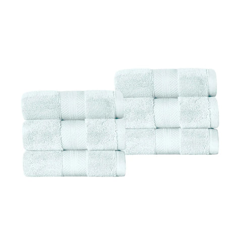 Turkish Cotton Hand Towels 6-Piece Set