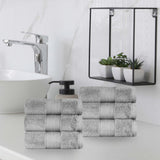 Superior Premium Turkish Cotton 6-Piece Hand Towel Set