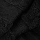 Turkish Cotton Towel Set 3-Piece Aria Plush Solid