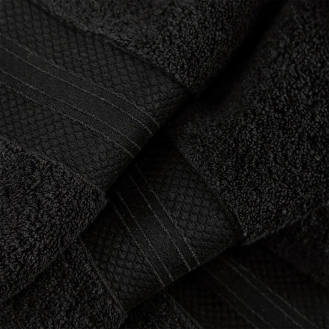 6 Piece Towel Set 100% Turkish Cotton Plush - Aria